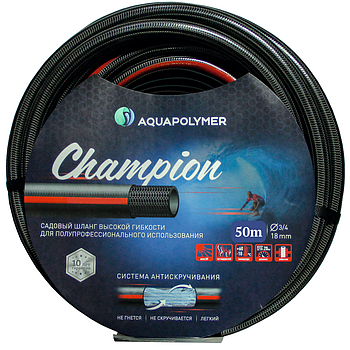 Шланг для полива Aquapolymer Champion 3/4"(20мм) 50м
