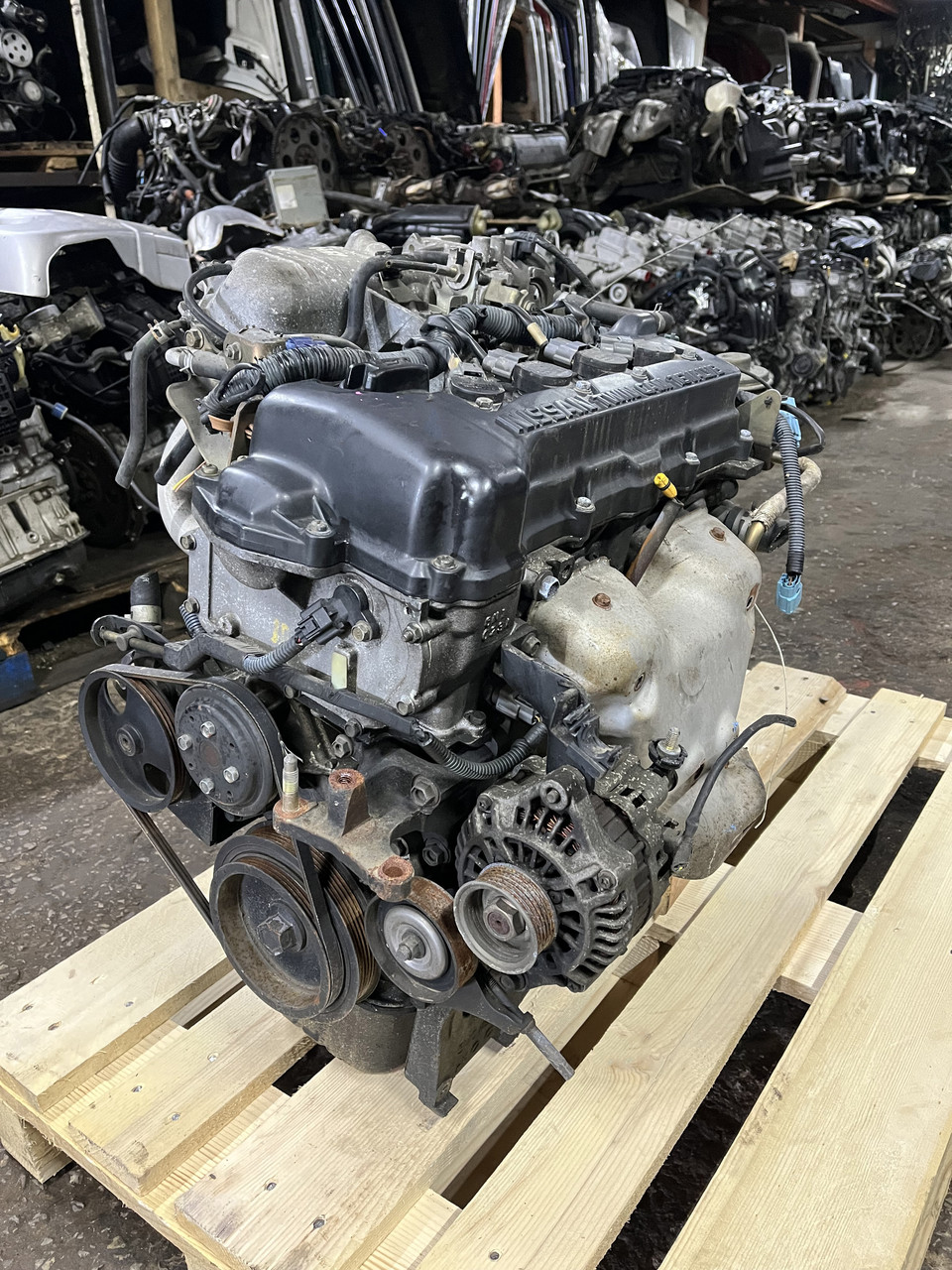 Двигатель Nissan QG18DE 1.8 - фото 1 - id-p108024495
