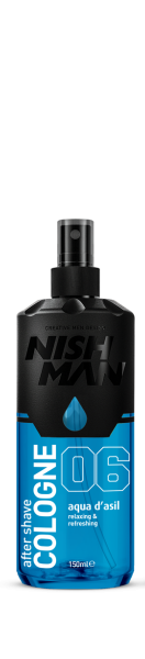 Одеколон после бритья "NISHMAN Cologne - 6 Aqua De'asil" 150мл