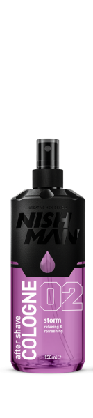 Одеколон после бритья "NISHMAN Cologne - 2 Storm" 150мл
