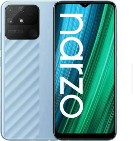 Смартфон Realme Narzo 50a 4/128Gb синий - фото 2 - id-p108025110