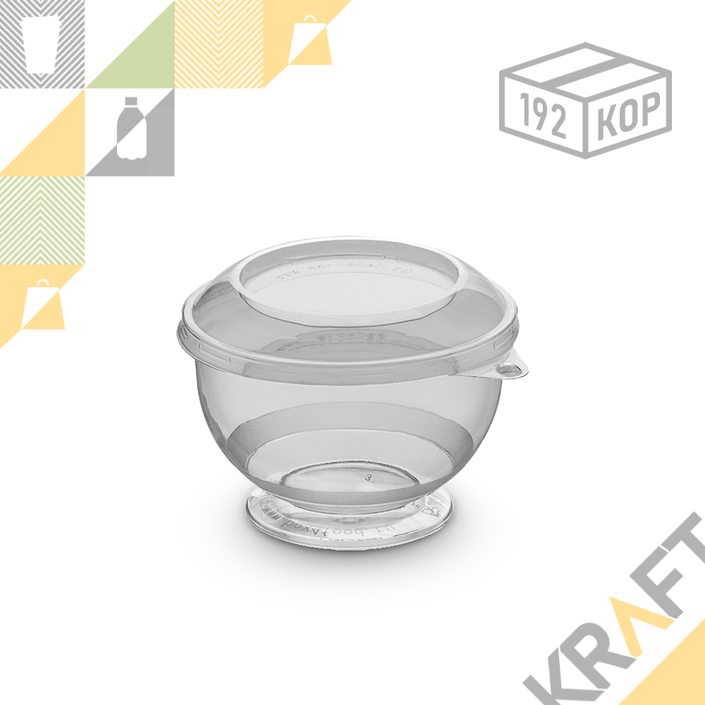 Креманка для десертов с крышкой Ramekin 200 95*58*200 DoEco (192) (3388)