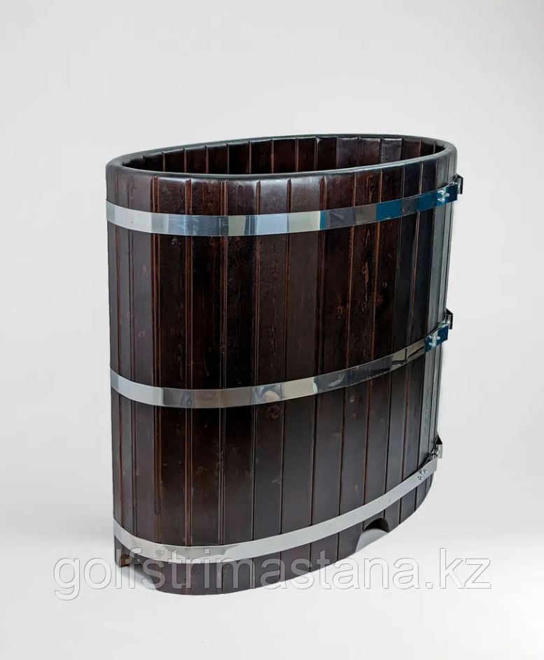 Купель кедровая овальная OPTIMA 78