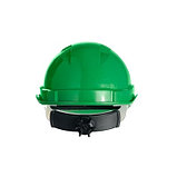 Каска защитная ЕВРОПА храповик (зеленая), фото 2