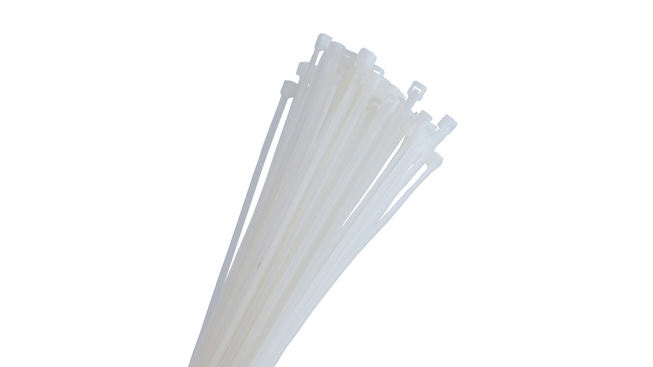 PCT 280 x 3.6 White / Пластиковые кабельные стяжки 280Х3,6мм (белый)