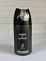 Дезодорант ОАЭ Amber & Leather, 250 мл