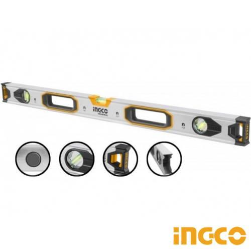 Строительный уровень магнитный 100 см INGCO HSL38100M INDUSTRIAL