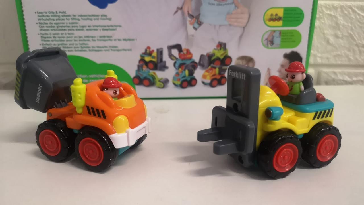 Набор строительных машинок для малыша / Спецтехника игрушка