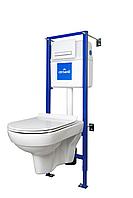 Комплект: CERSANIT CITY CO DPL EO (подв. с slim DP lift+инст.LINK PRO с кн. INTERA стекло бел. ***!