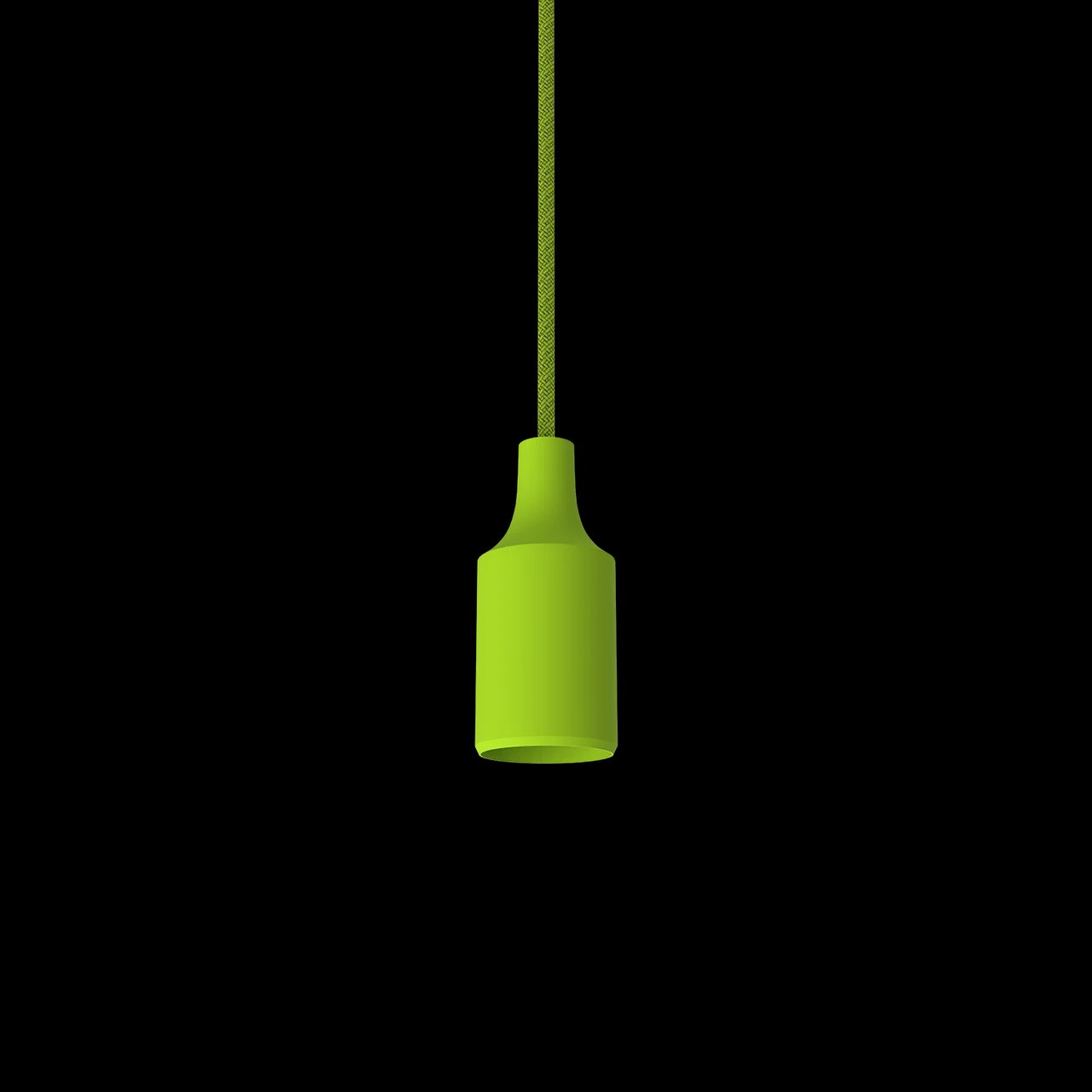 Светильник подвесной Gauss Decor PL015 зеленый E27, 1 м - фото 3 - id-p108032548