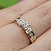 Золотое кольцо IGI 16,5 р с бриллиантами 0,66 ct VVS2-VS2/G EX, VG-Cut, фото 10