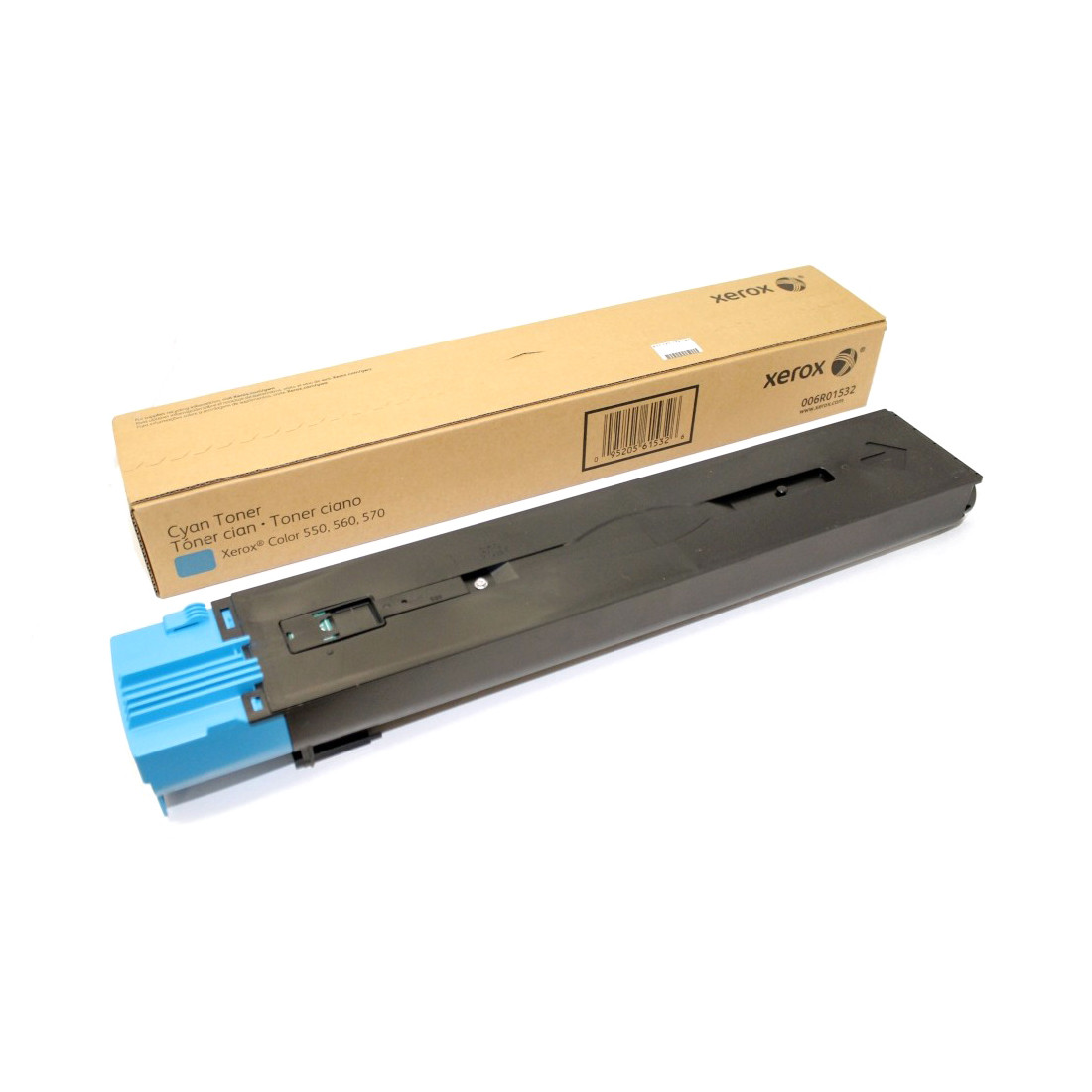 Тонер-картридж Xerox Color 550/560/570, голубой
