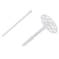 Дюбель изоляционный Omax с пластиковым гвоздем 10х110 мм полипропилен