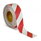 Противоскользящая лента красно-белая