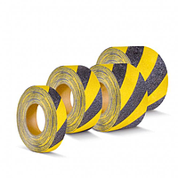 Противоскользящая лента черно-желтая