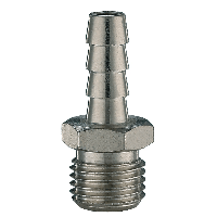 Переходник резьба-елочка НР 1/2-16мм