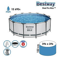 Каркасный бассейн Bestway Steel Pro MAX 396 x 122 см