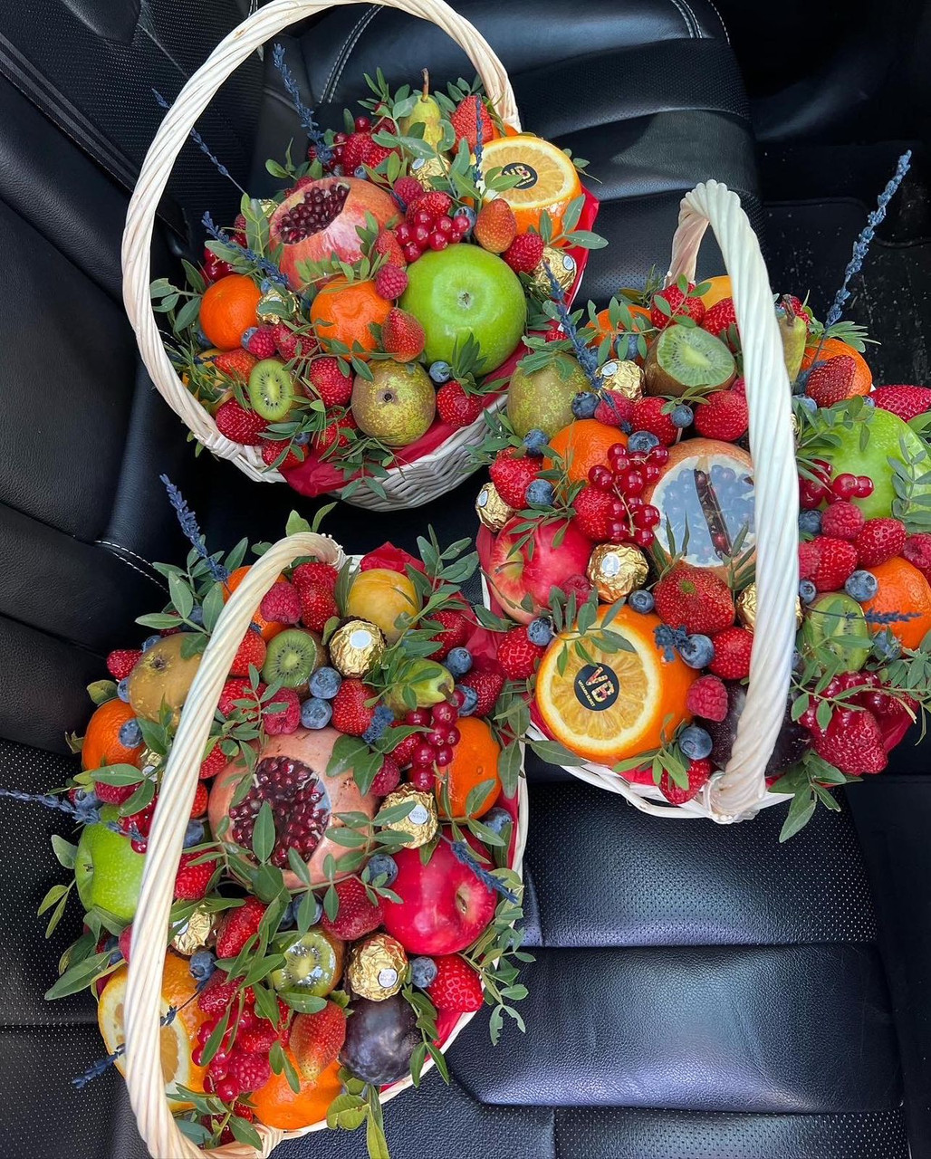 Корзина из фруктов 30 см, фото 1