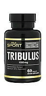 Трибулус. Tribulus. 1000 мг. 60 таблеток. California Gold Nutrition