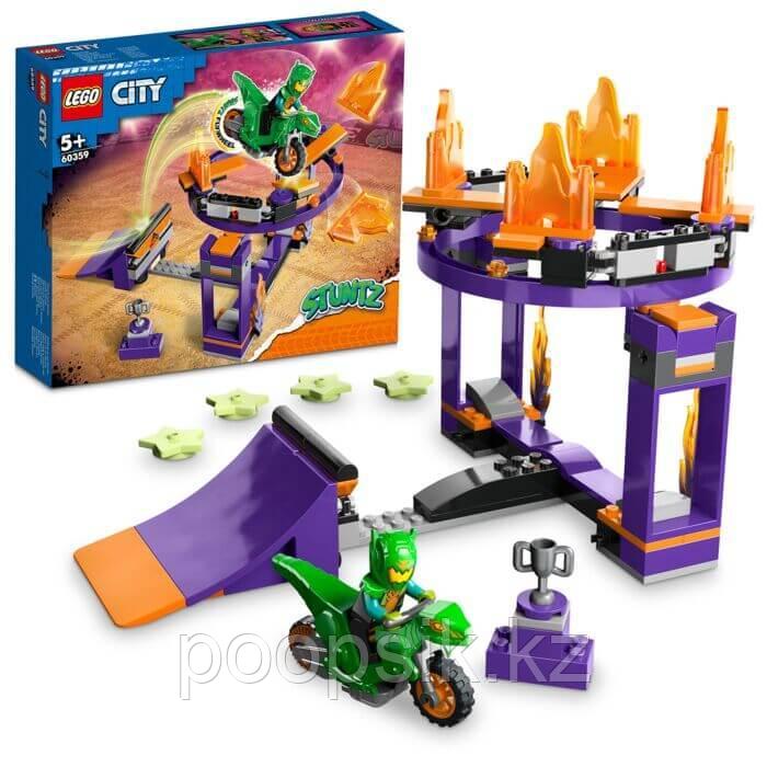 Lego City Испытание каскадеров с трамплином и кольцом 60359 - фото 1 - id-p108042728
