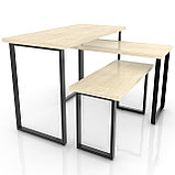 Стол для демонстрации и выкладки товара, ST-3. (Низкий - 500*900*400 мм), фото 7