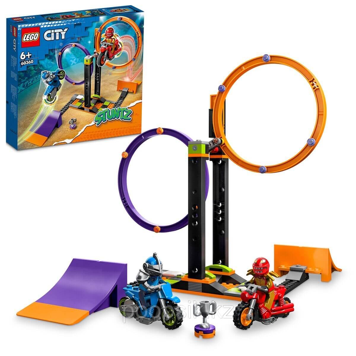 Lego City Испытание каскадеров с вращением 60360 - фото 1 - id-p108042758