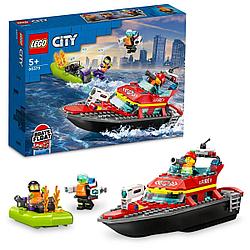 Lego City Пожарно-спасательная лодка 60373