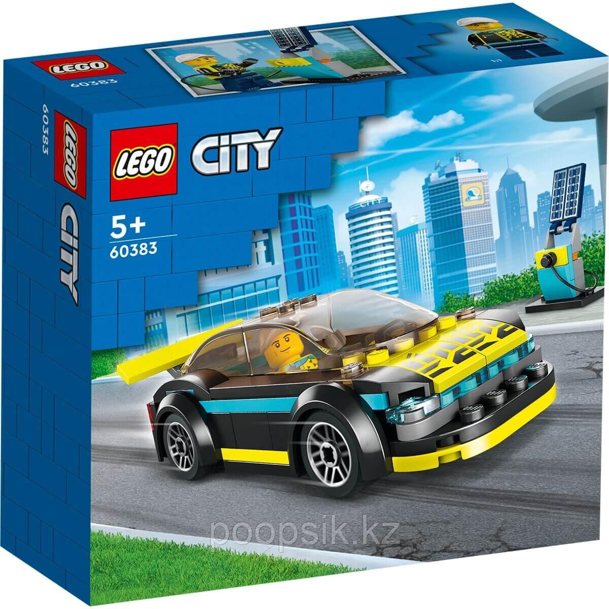 Lego City Электрический спортивный автомобиль 60383 - фото 3 - id-p108043200