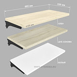 Рама настенного стеллажа, перфорированная. Ширина 690 мм. Три высоты. Легкая серия ., фото 5