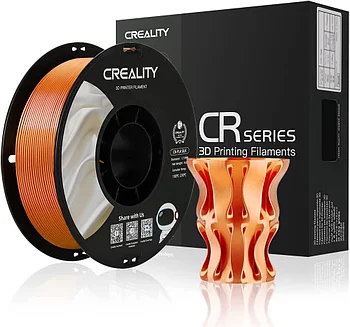 CR-Silk PLA Red Bronze (красный медный) 1.75mm