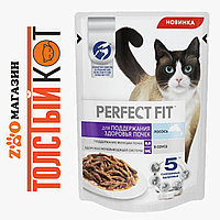 Perfect Fit (Перфект фит) Влажный корм для кошек Здоровье почек Лосось, 75 г