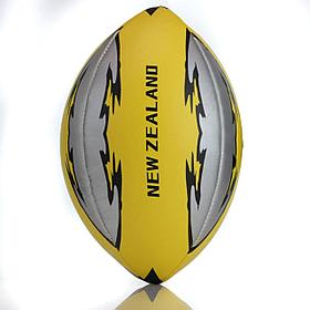 Мяч для регби New Zealand желтый - серый AF-4530 маленький