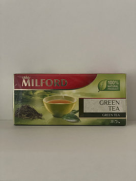 Зелёный чай в пакетиках Milford Green Tea, 20 шт