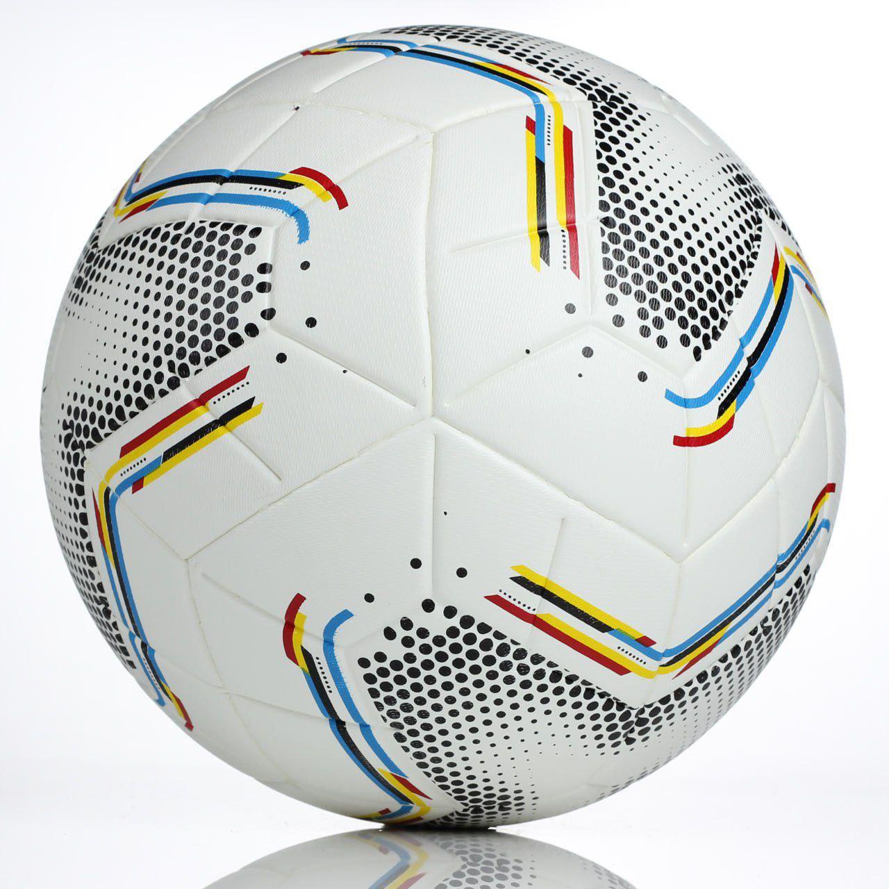 Футбольный мяч NO NAME белый черный AF-HZ-0112