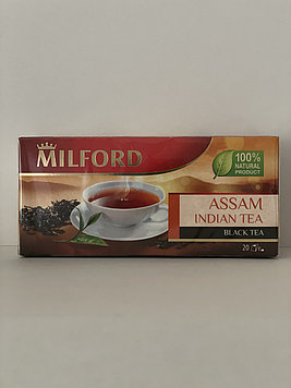 Чай в пакетиках чёрный байховый MILFORD ASSAM INDIAN TEA