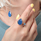 Кольцо из серебра с халцедоном Teo Santini TSC5782-R-ACN, фото 6