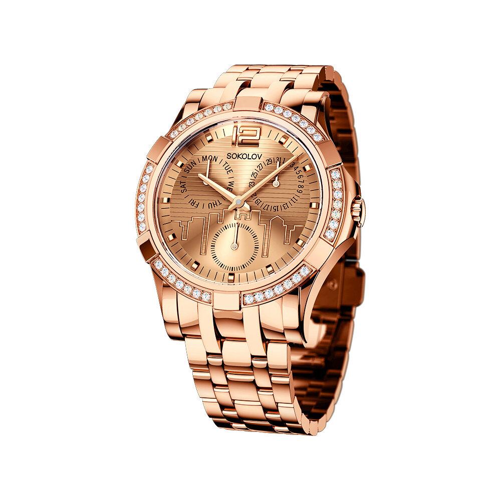 Женские стальные часы SOKOLOV 305.73.00.001.05.02.2 коллекц. Streetracer - фото 1 - id-p82969964