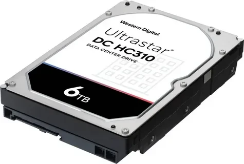 Орпоративный жесткий диск повышенной надежности HDD 6Tb WD ULTRASTAR DC HС310 256MB 7200RPM SATA3 3,5" HUS726T