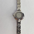 Часы Италия J112 серебро с родием вставка фианит, фото 4