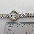 Часы Италия J112 серебро с родием вставка фианит, фото 5
