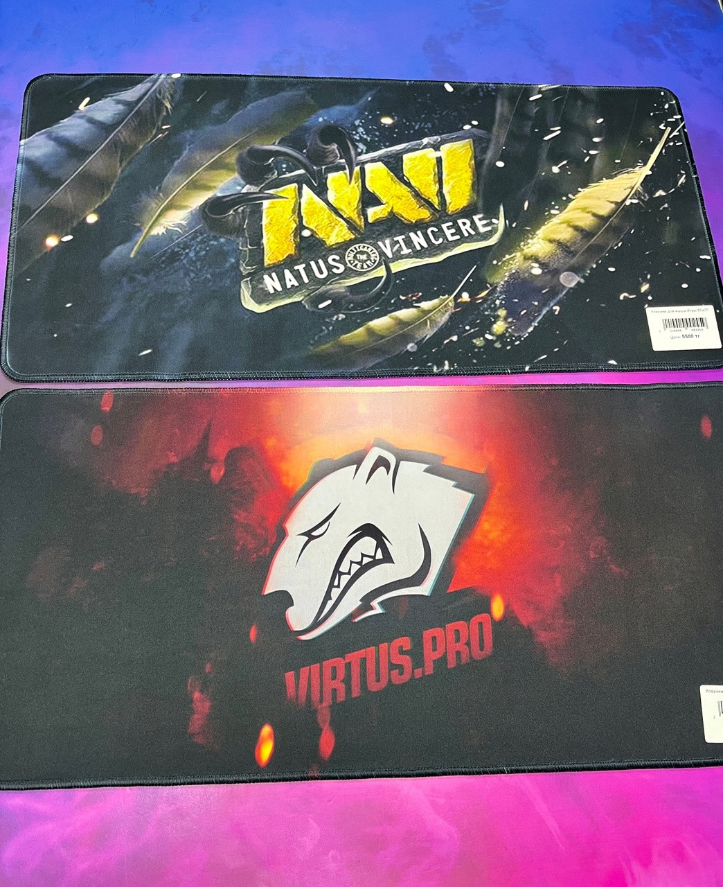 Коврики с киберспортивными командами (В ассортименте), фото 1