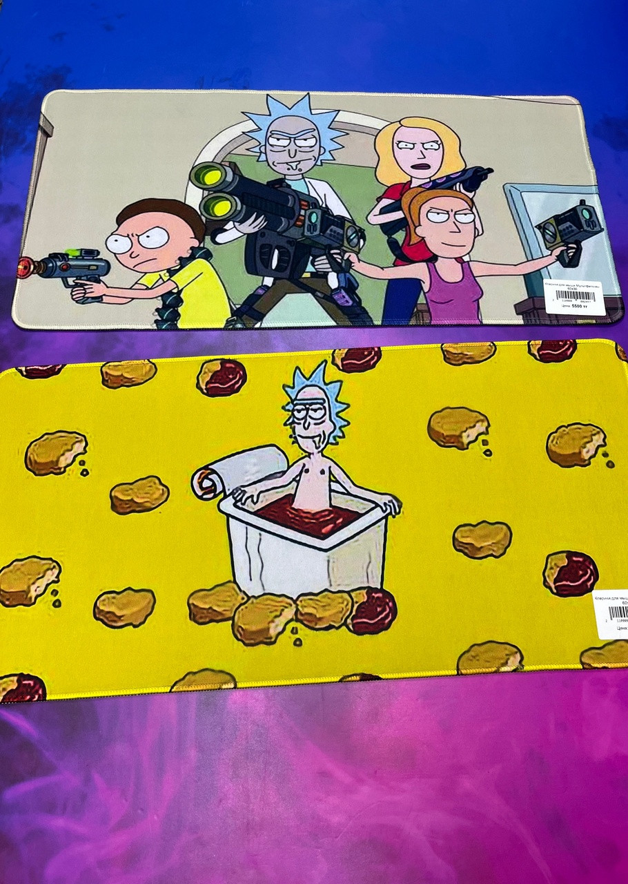 Коврики по Рик и Морти (в ассортименте), фото 1