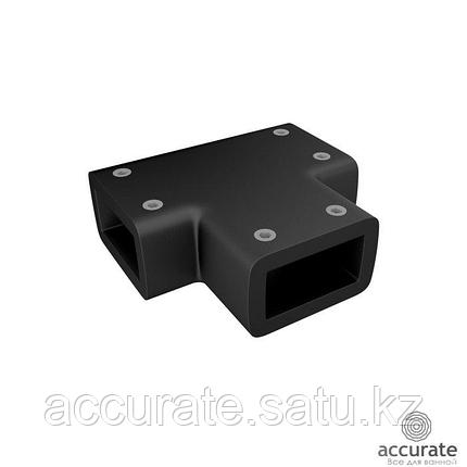 IDDIS SLI1BS0i23 Коннектор каркаса душевой перегородки WalkIn черный Slide, фото 2
