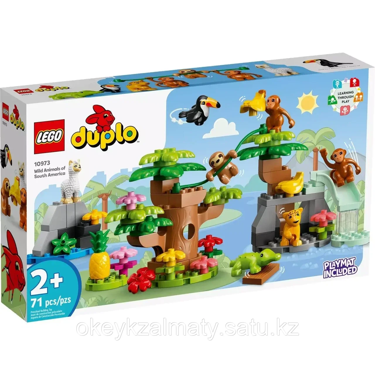 Lego Дупло Дикие животные Южной Америки 10973