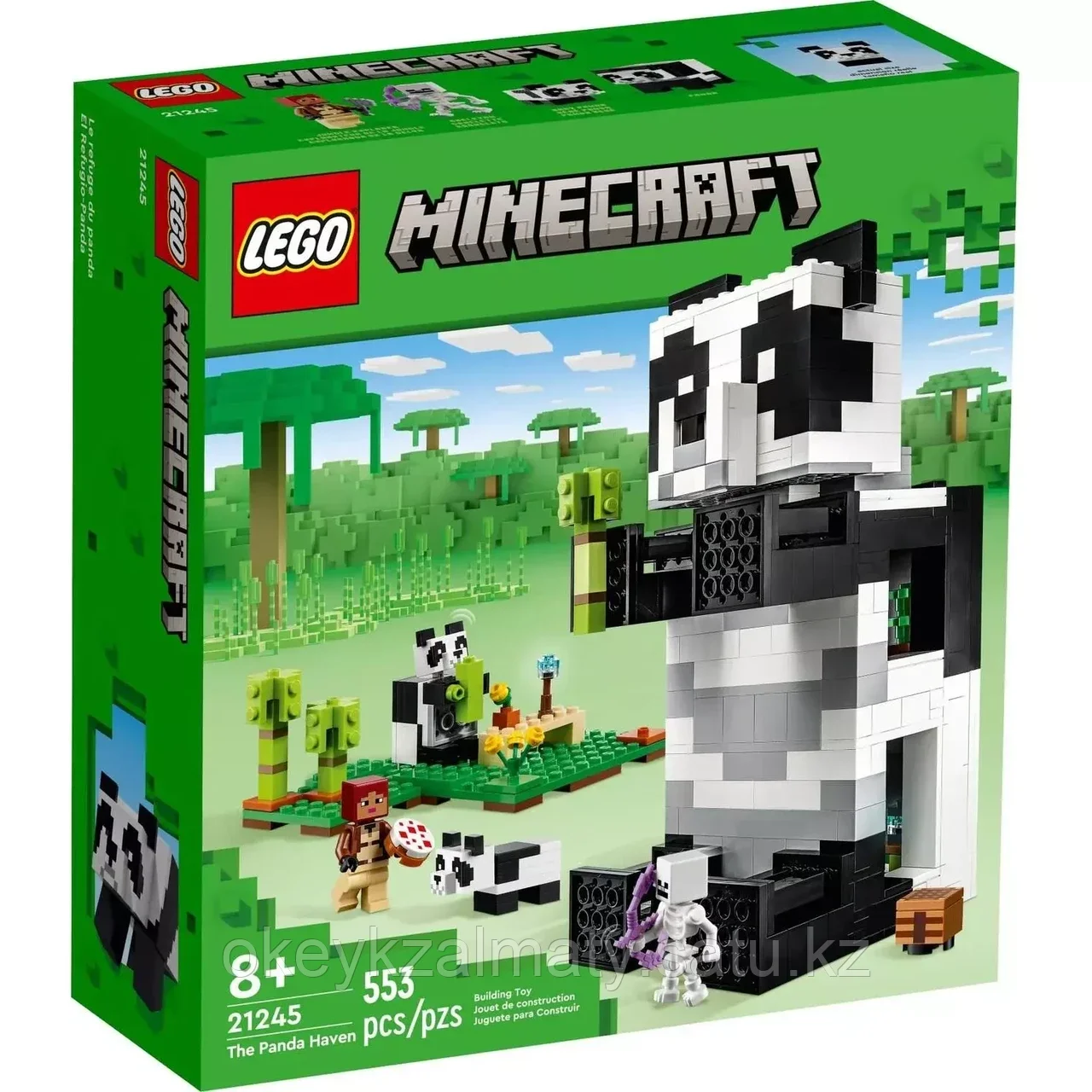 LEGO Minecraft: Пристанище панд 21245