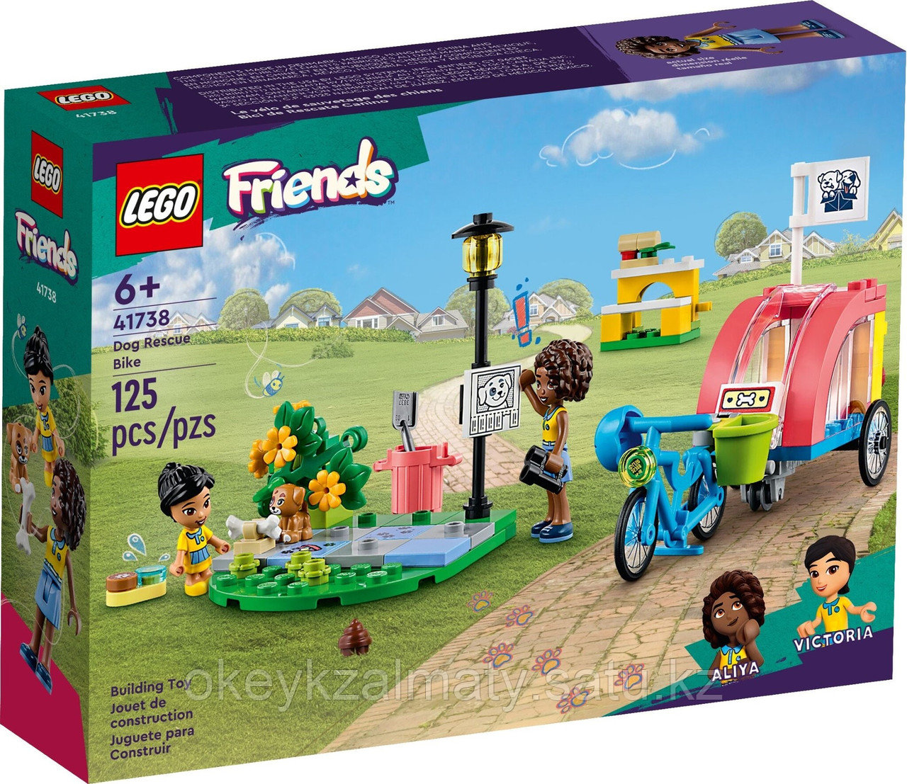 LEGO Friends: Спасательный велосипед для собак 41738
