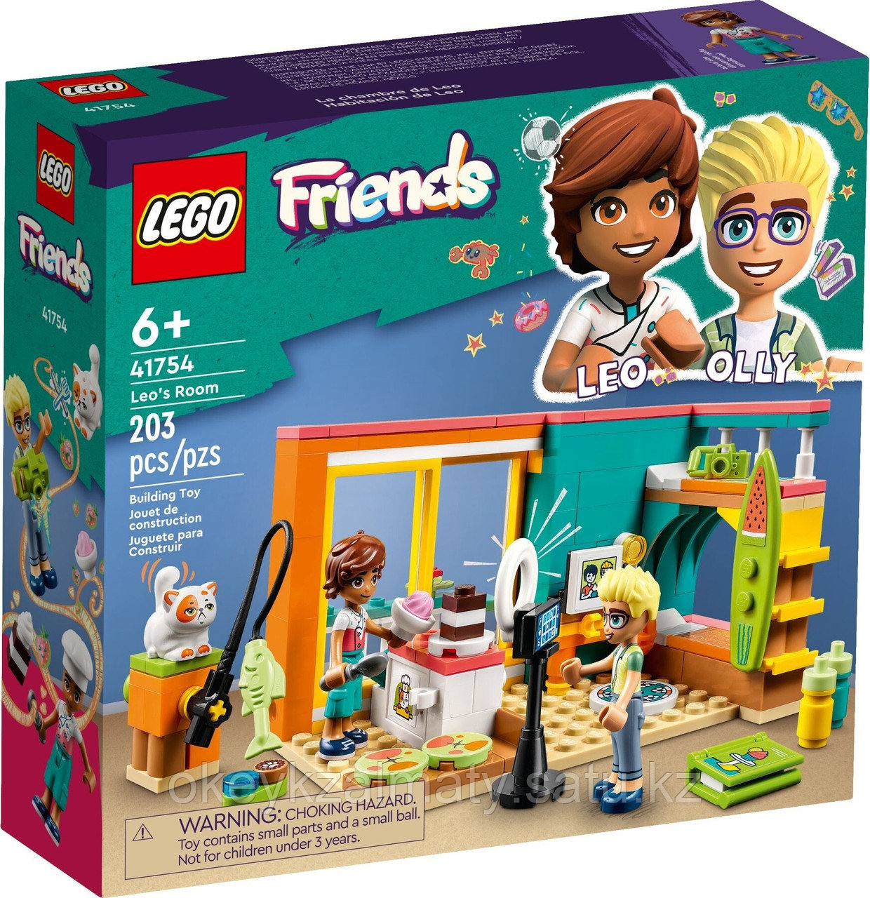 LEGO Friends: Комната Лео 41754