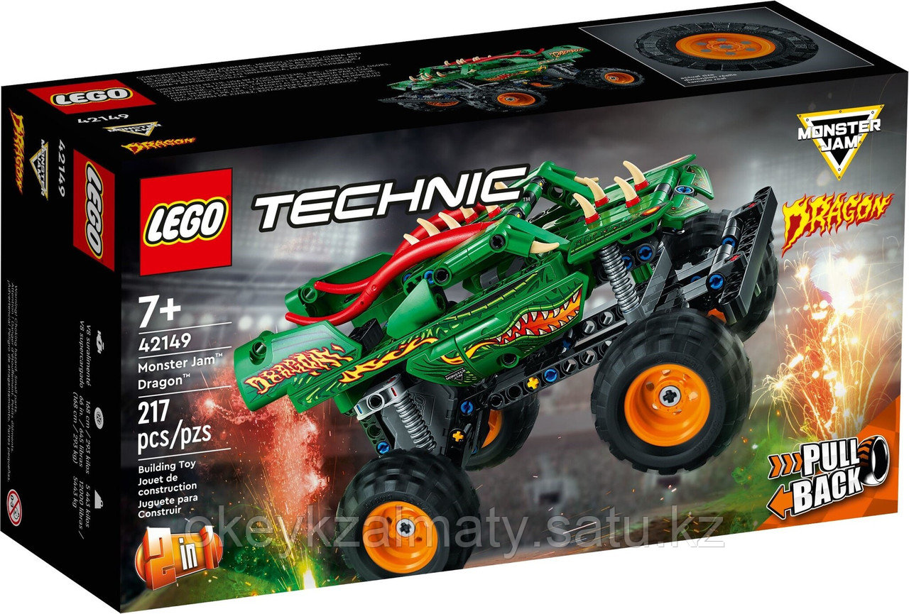 LEGO Technic: Monster Jam Dragon 42149