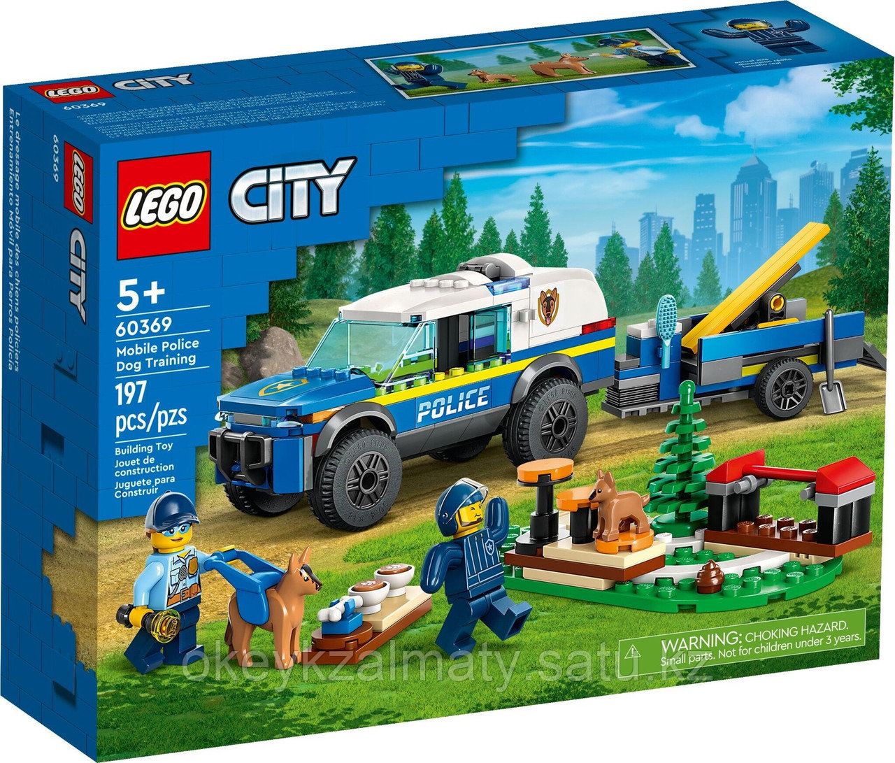 LEGO City: Дрессировка собак мобильной полиции 60369