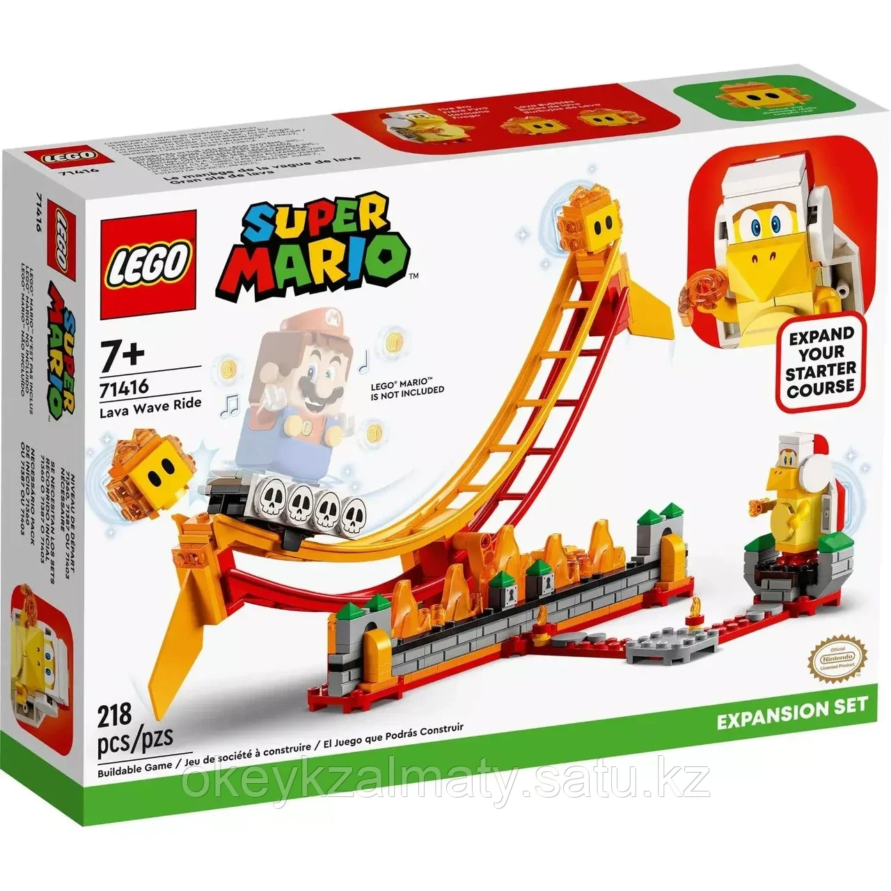 LEGO Super Mario: Поездка на лавовой волне 71416